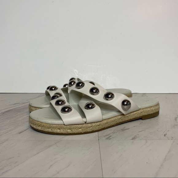 New! Marc Fisher Prisca Ball Studded Sandal 8M - Picture 11 of 11